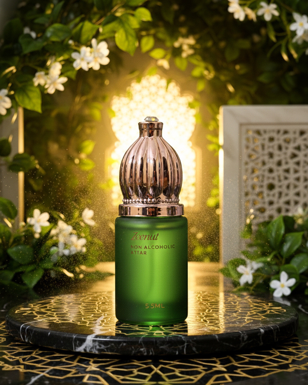 Zeenat Attar – Long Lasting Pure Oil Infused Dark Oudh, Spicy Patchouli & Musky Perfume
