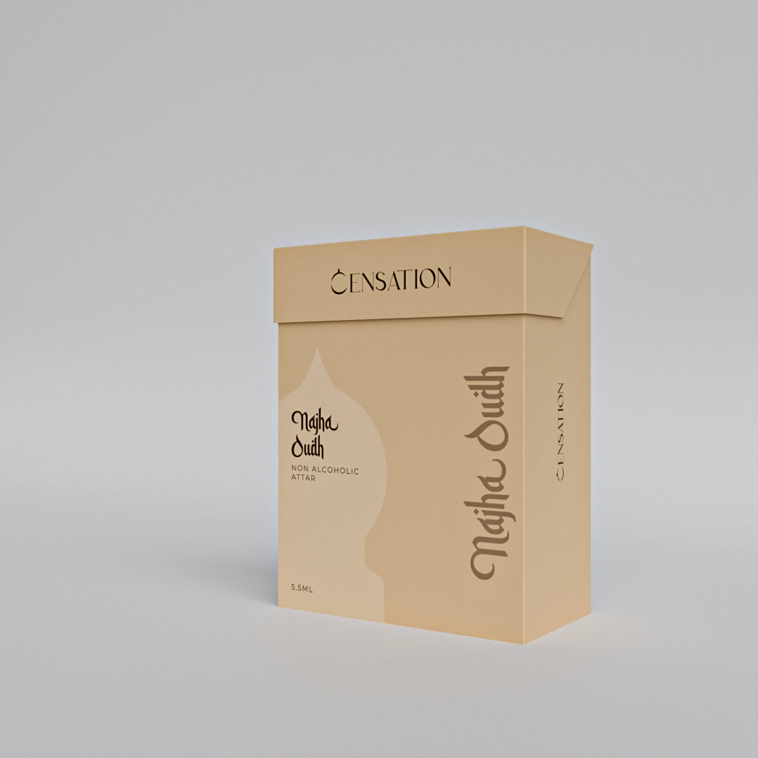 Najha Oudh Attar – Long Lasting Pure Oil Infused Smoky Oudh & Incense Oriental Perfume