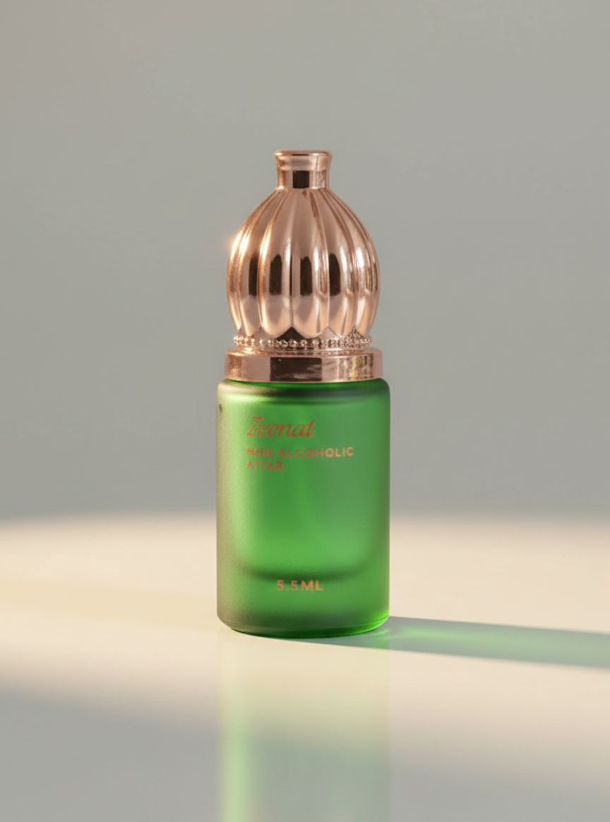 Zeenat Attar – Long Lasting Pure Oil Infused Dark Oudh, Spicy Patchouli & Musky Perfume